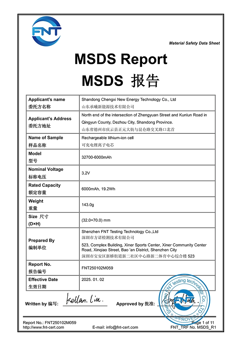 MSDS