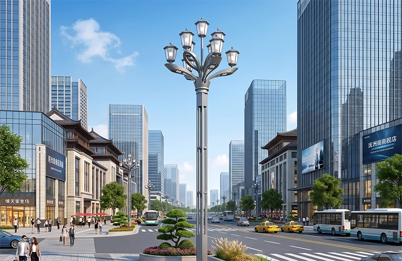 经典市政玉兰灯封面